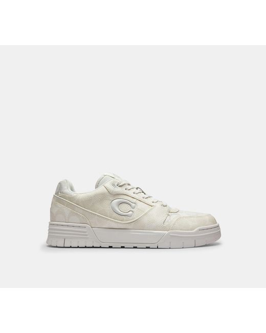 COACH White Soho Sneaker