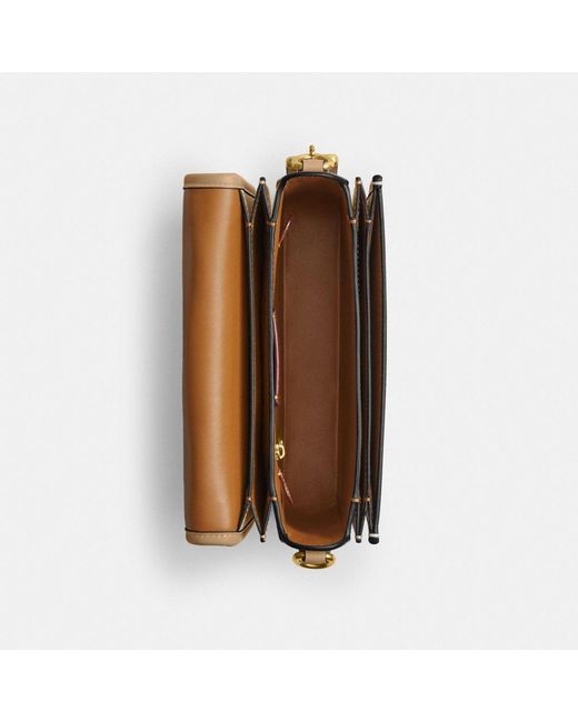 COACH Rogue Top Handle in Natural Lyst