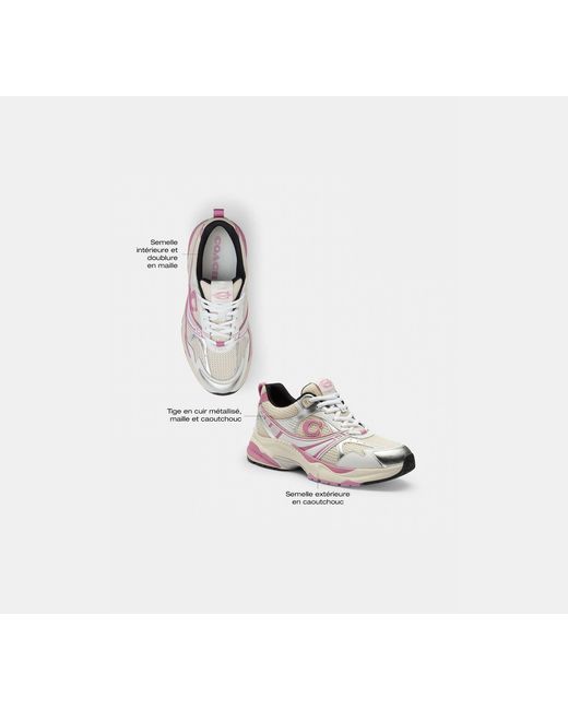 COACH Black Mesh Sneaker