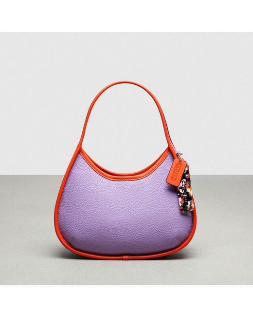 COACH Purple Ergo Bag In Topia Leather