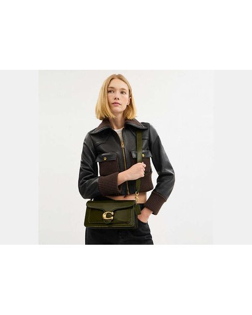 COACH Black Tabby Shoulder Bag 26