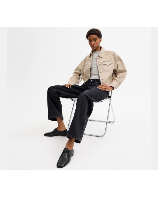 COACH Black Soft Derby