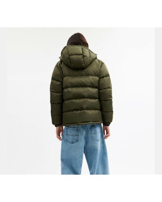 COACH Green Tonal Signature Down Jacket for men