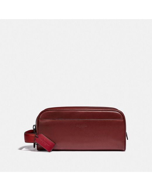 Mens coach online toiletry bag