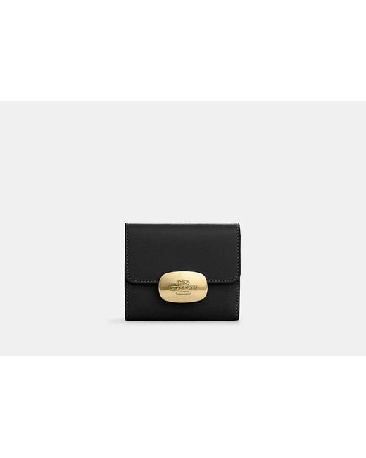COACH Black Eliza Small Wallet