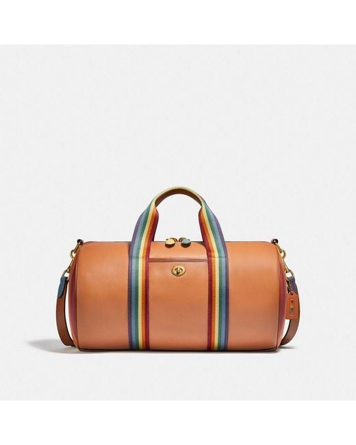 COACH Multicolor Duffle With Rainbow Quilting for men