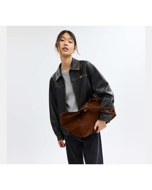 COACH Black Gramercy Tote Bag
