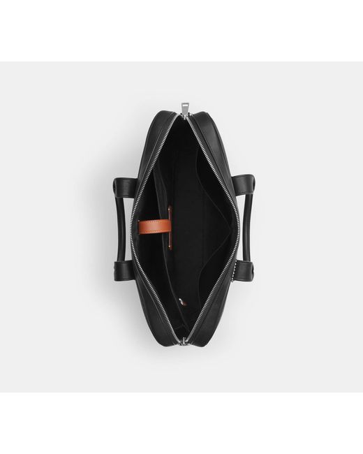 Valigetta Austin di COACH in Black da Uomo