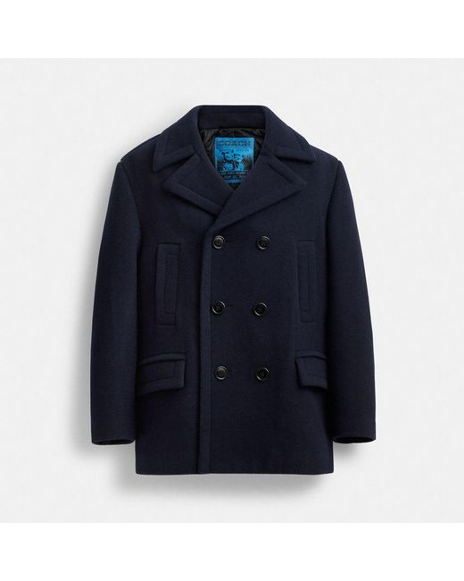 Coach peacoat cheap mens