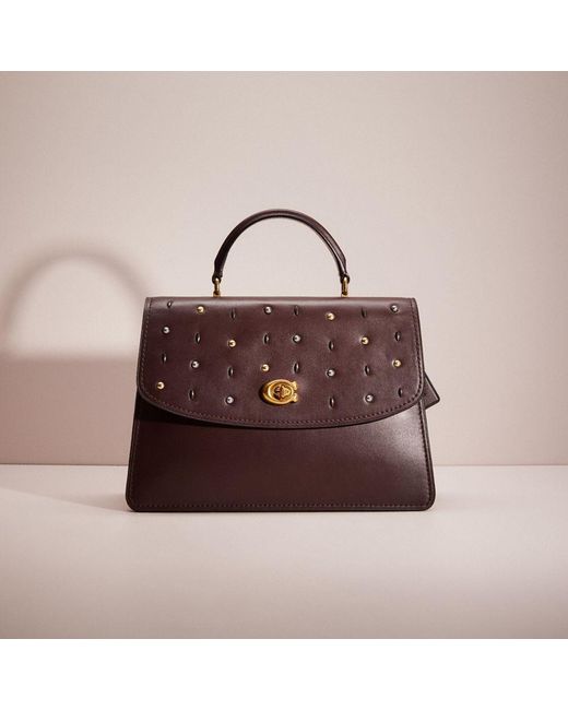 COACH Upcrafted Parker Top Handle 32 Lyst