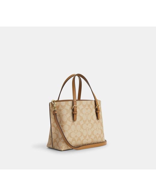 COACH Black Mollie Tote Bag 25