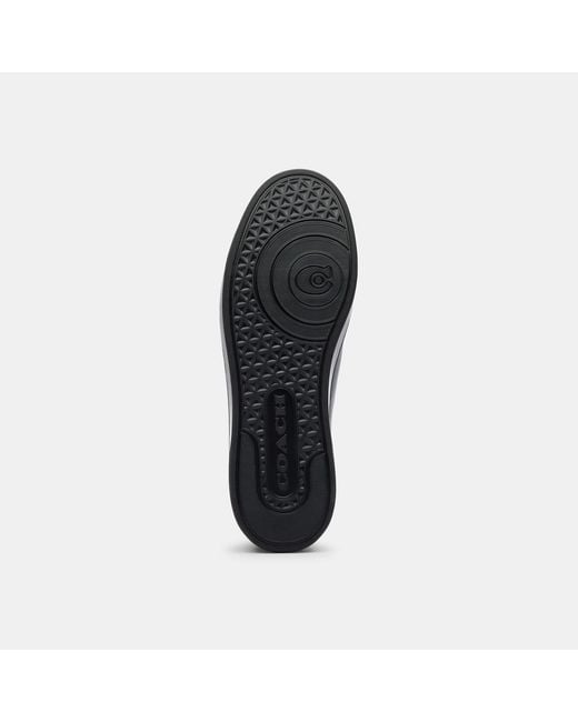 COACH Black High Line Sneaker for men