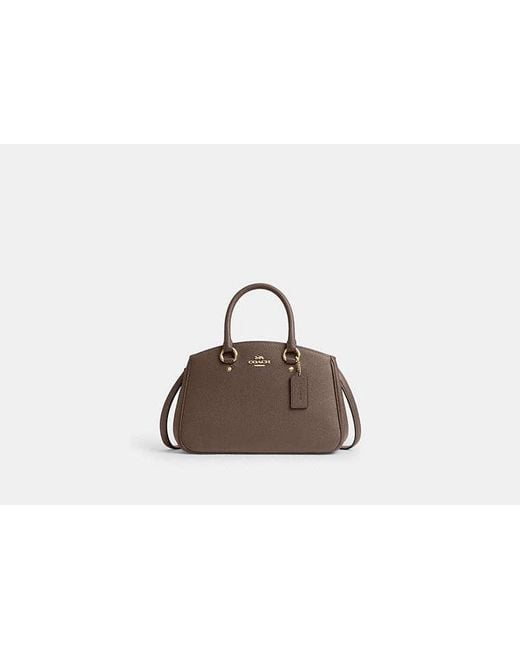 Borsa Portatutto Piccola Savannah di COACH in Black