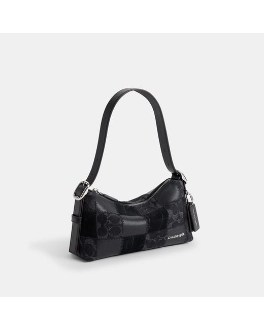 Coachtopia Black Alter/Ego Small Slouchy Shoulder Bag