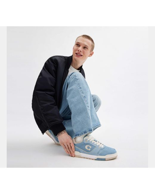 COACH Blue Soho Sneaker for men