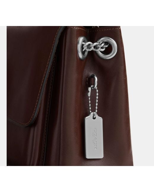 Borsa A Tracolla Elodie di COACH in Brown