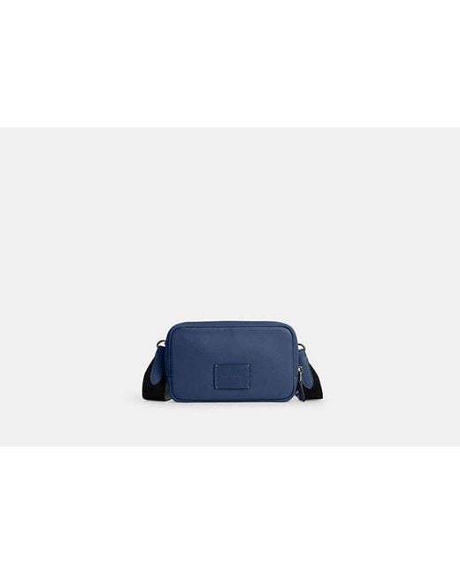 Tracolla Portacellulare di COACH in Blue da Uomo