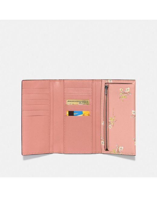 COACH Slim Trifold Wallet In 