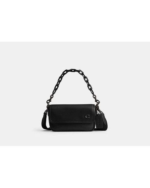 COACH Black Charter Flap Crossbody Bag 18 for men