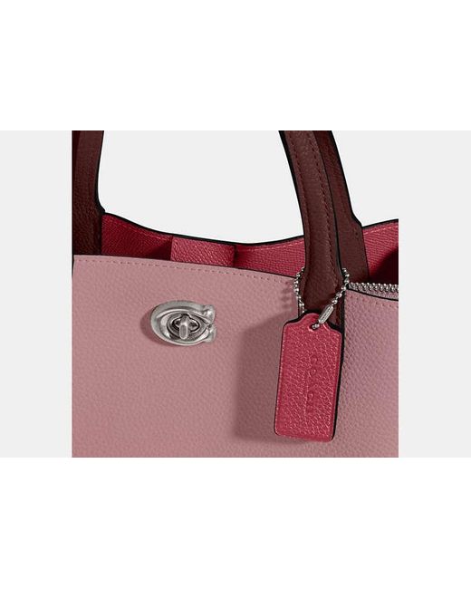 COACH Black Willow Tote Bag 24