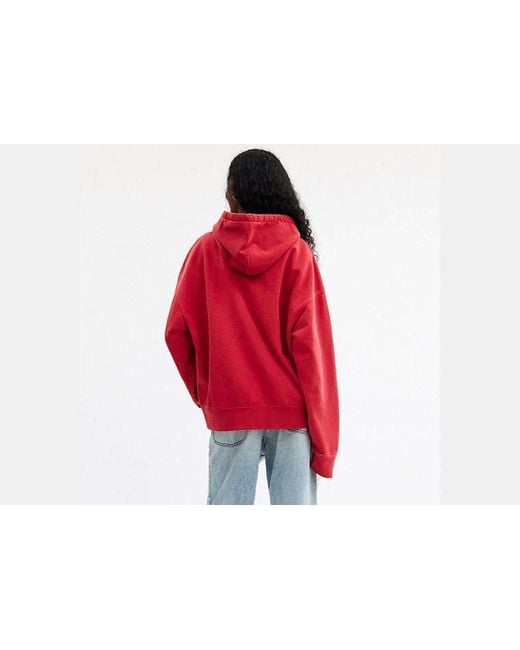 COACH Red Horse And Carriage Hoodie
