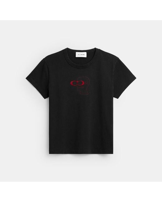 COACH Black Brain Dead 90S T-Shirt