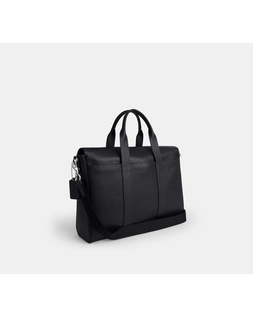 COACH Black Sullivan Portfolio Brief for men