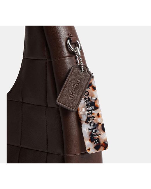 COACH Black Alter/Ego Crescent Shoulder Bag