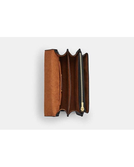 Mini Sac À Porté-Croisé Klare COACH en coloris Black