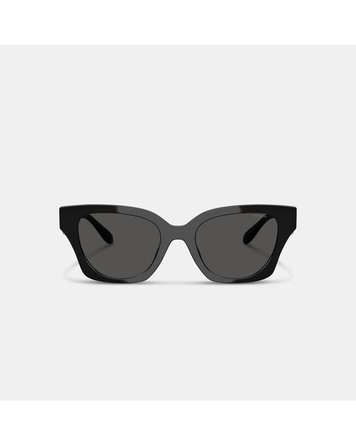 COACH Black Quilted Square Sunglasses