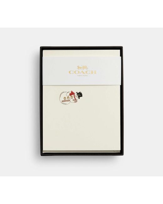 COACH Black Holiday Card Set