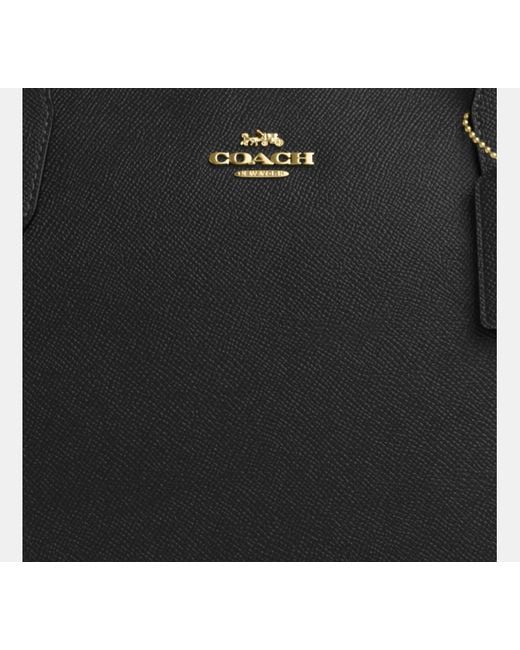 COACH Black Fiona Tote Mit Reißverschluss