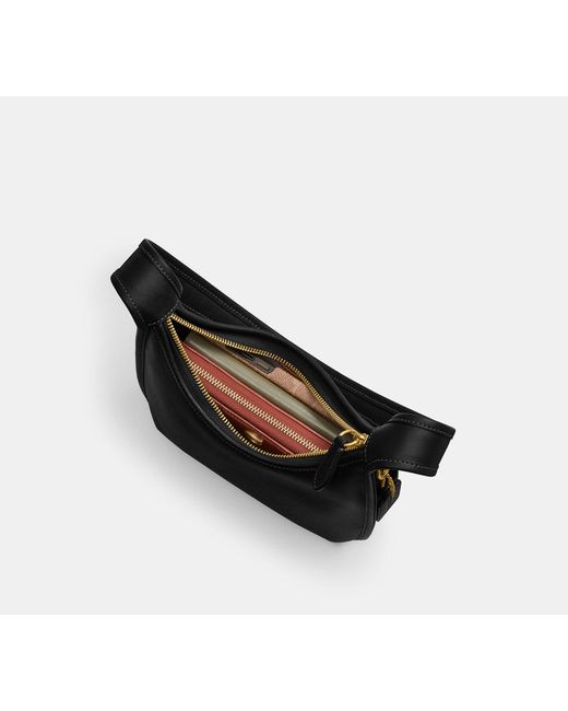 COACH Black Curve Zip Bag
