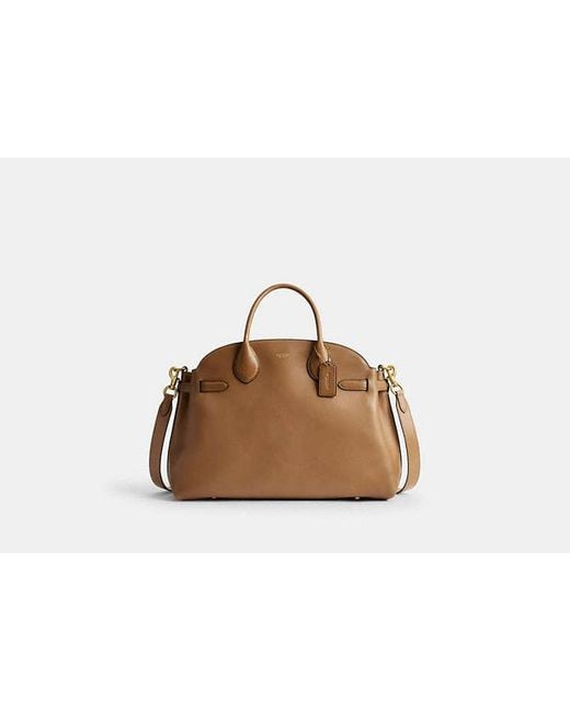 COACH Black Soft Empire Carryall Bag 40