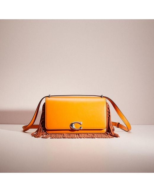 Coach Mini Orange Shoulder Bag