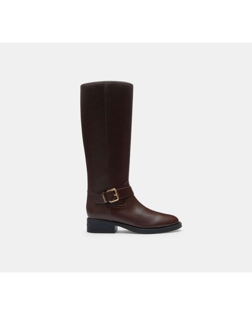 COACH Black Riding Boot