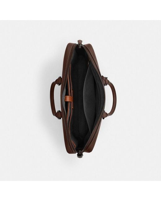 COACH Brown Metropolitan Workbag for men