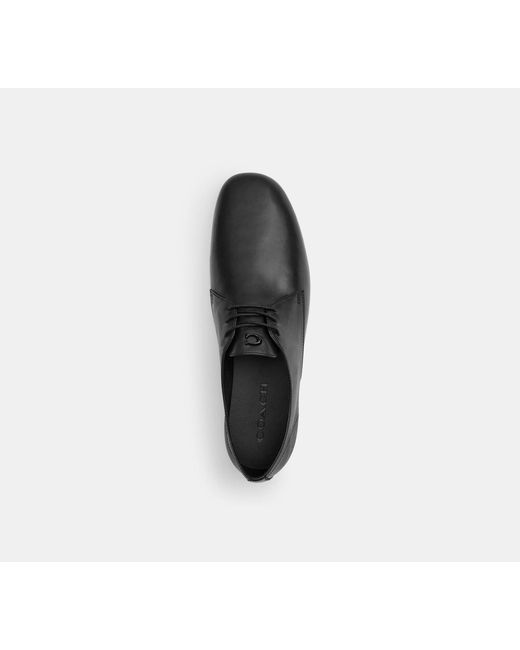 COACH Black Soft Derby
