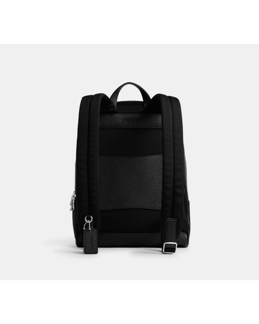 Mochila Wade En Lona De Firma COACH de hombre de color Black