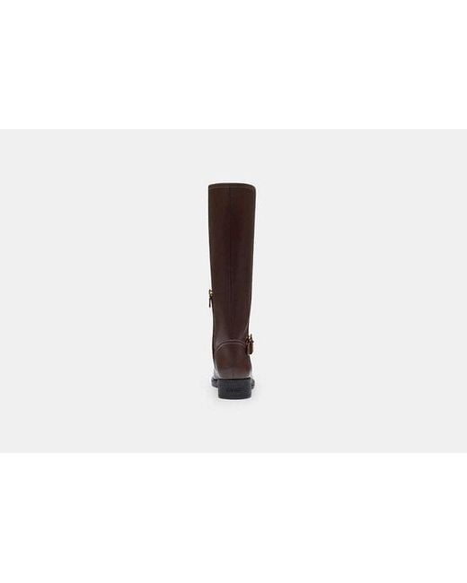 COACH Black Riding Boot