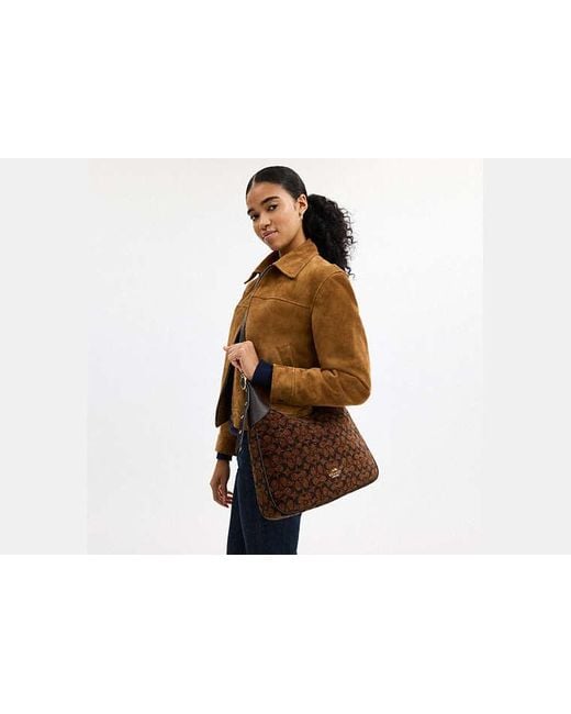 COACH Black Ella Shoulder Bag