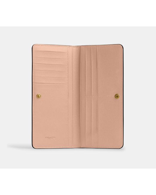 COACH Black Essential Slim Wallet