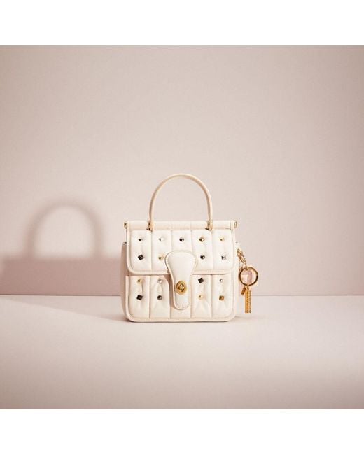 COACH Upcrafted Willis Top Handle 18 With Quilting in Pink Lyst