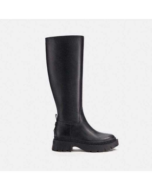 COACH Julietta Boot in Black | Lyst