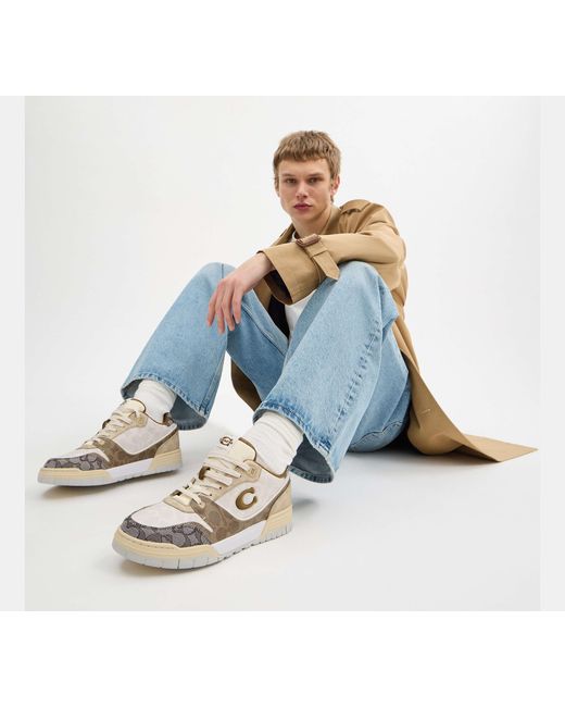 COACH Black Soho Sneaker for men