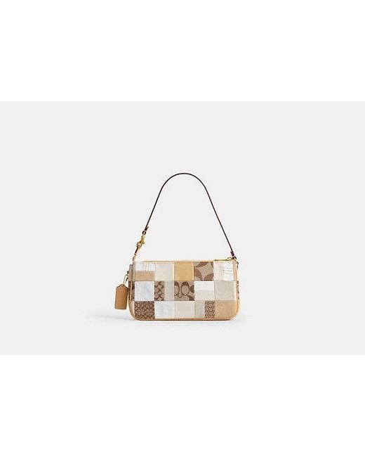 COACH Black Plaza Bag 25 With Patchwork