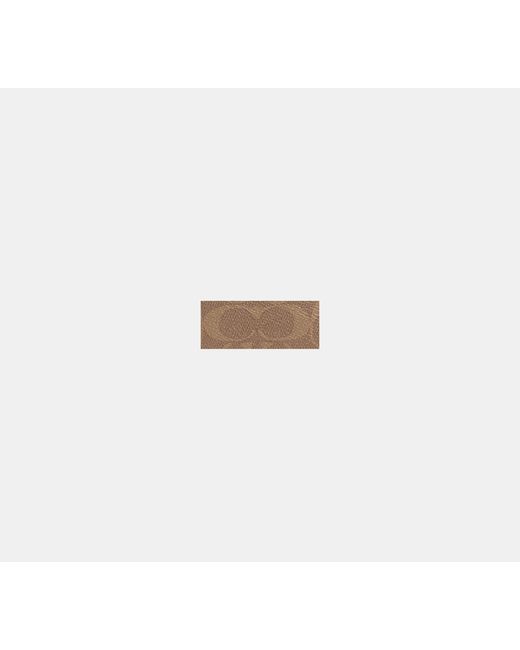 COACH White Snap Wallet