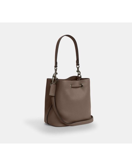 Borsa A Secchiello Rowan di COACH in Black