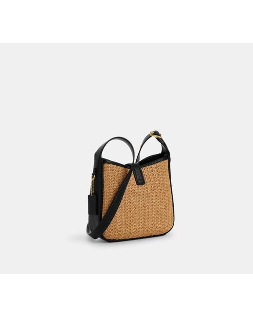 Mini Borsa A Tracolla Hadley di COACH in Black