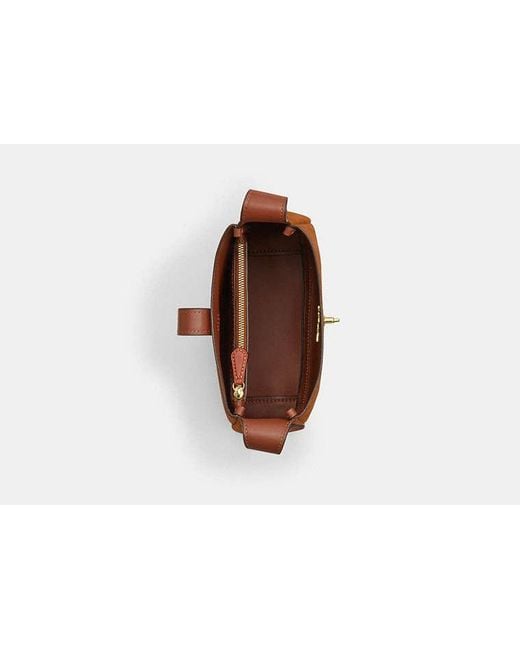 COACH Black Hadley Mini Crossbody Bag